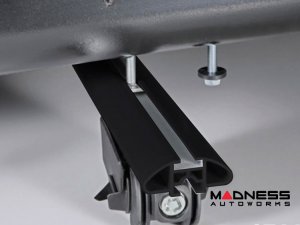 Alfa Romeo Stelvio Roof Rack Cross Bars - for models w/ factory roof rails - Black - StarLock